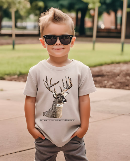 Boys deer tee