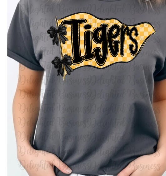 Tigers Pennant Flag