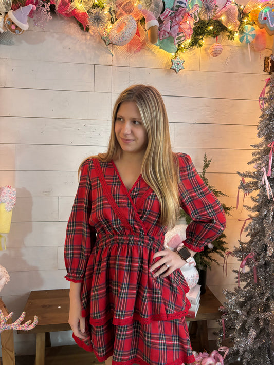 Christmas Plaid Dress