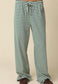 Green Stripe Lounge Pants