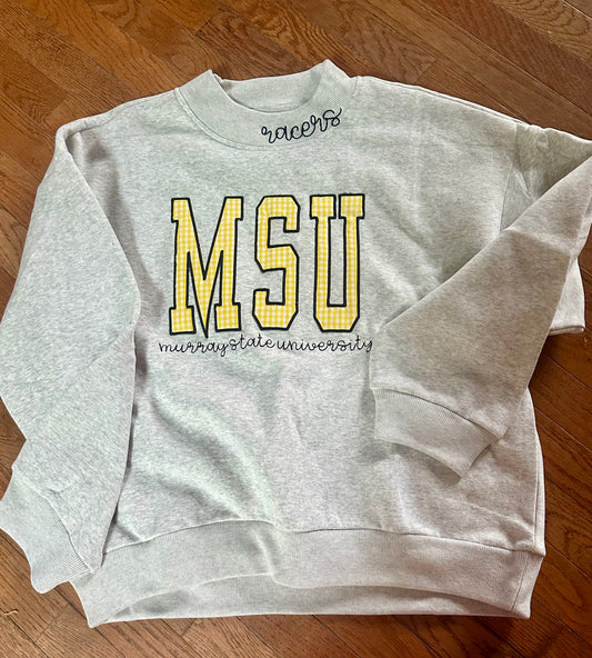 Murray Racers appliqué Mockneck