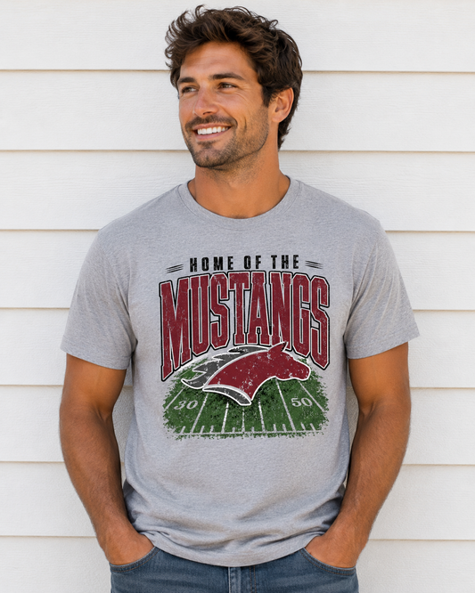Home of the Mustangs Football shirt