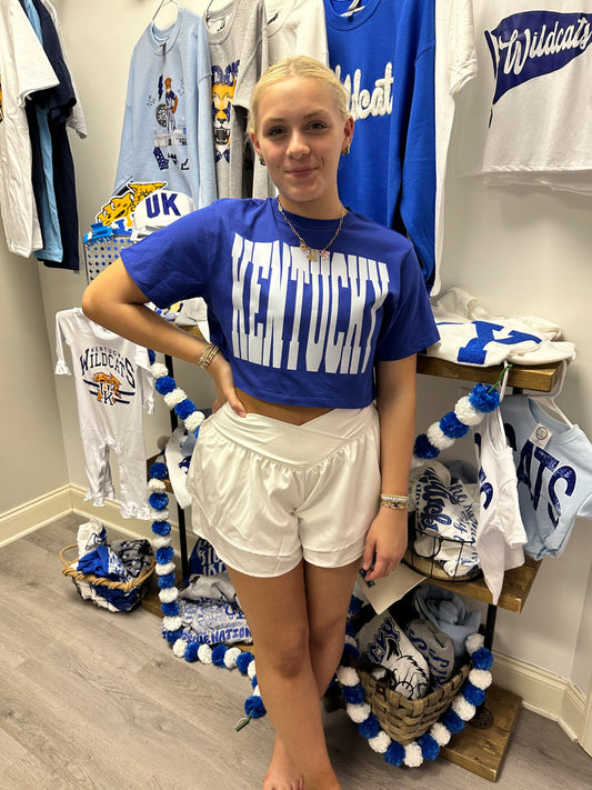 Kentucky cropped Spirit Wear