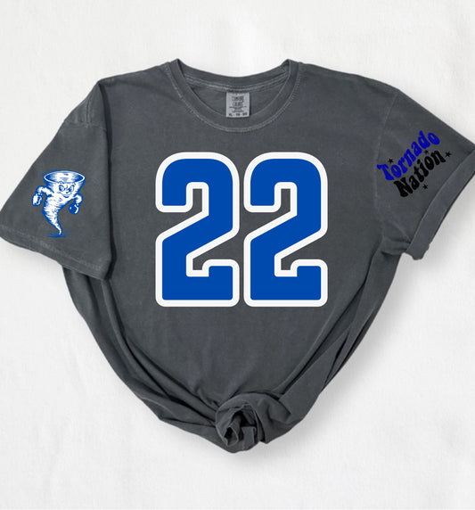 Tornado custom number spirit shirt