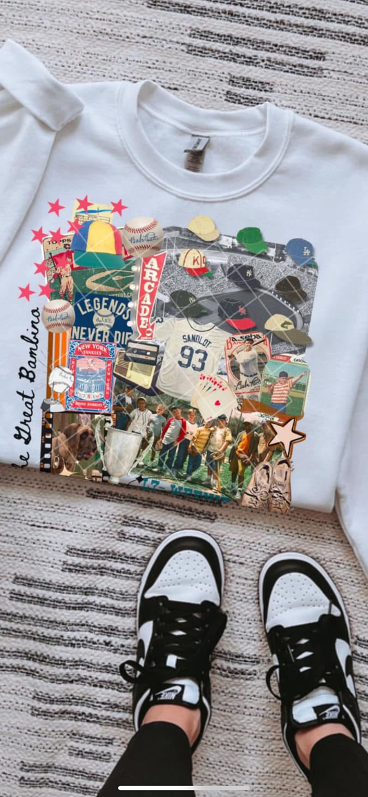 Sandlot baseball Spirit Wear