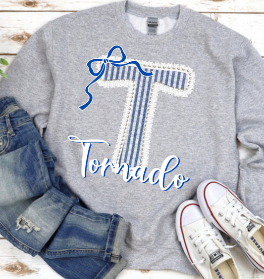 Tornado ruffles and pearls spirit wear