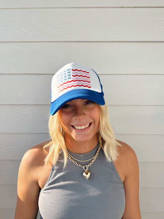 American Bow Flag Hat