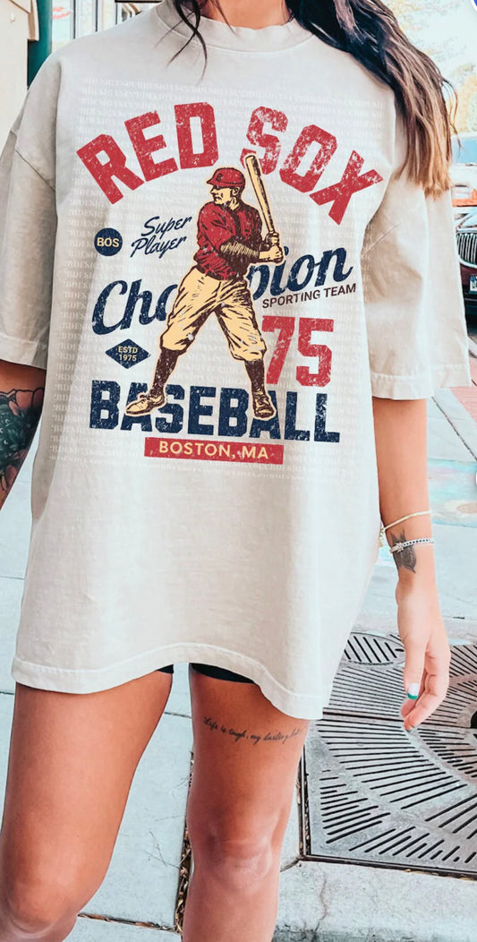 Red Sox retro Baseball Spirit Wear