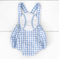 Blue Baseball Sunsuit