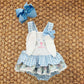 Blue Skirted Bunny Bubble