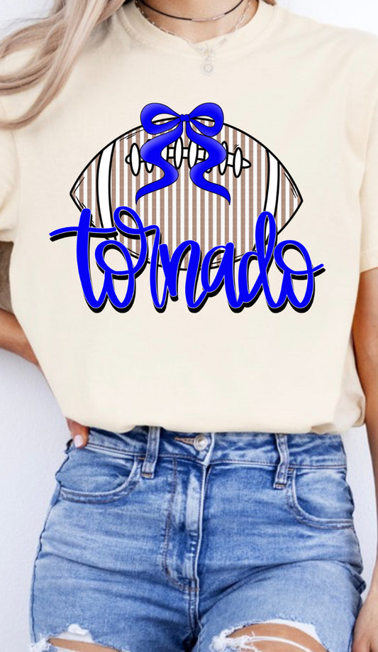 Seersucker Tornado Football