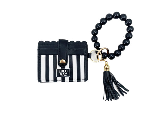 LULU Mac Black Wristlet Wallet