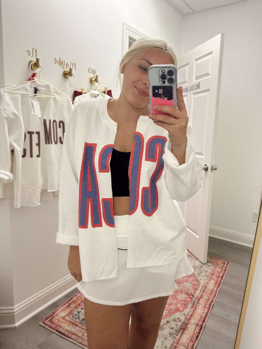 CCA Rolled sleeve Cardigan