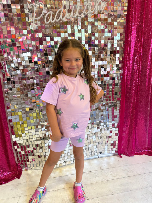 Super Star Set 2 pc T-shirt and shorts BFF collection