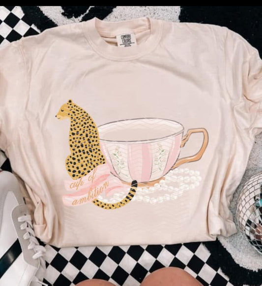 Cup of Ambition graphic tee
