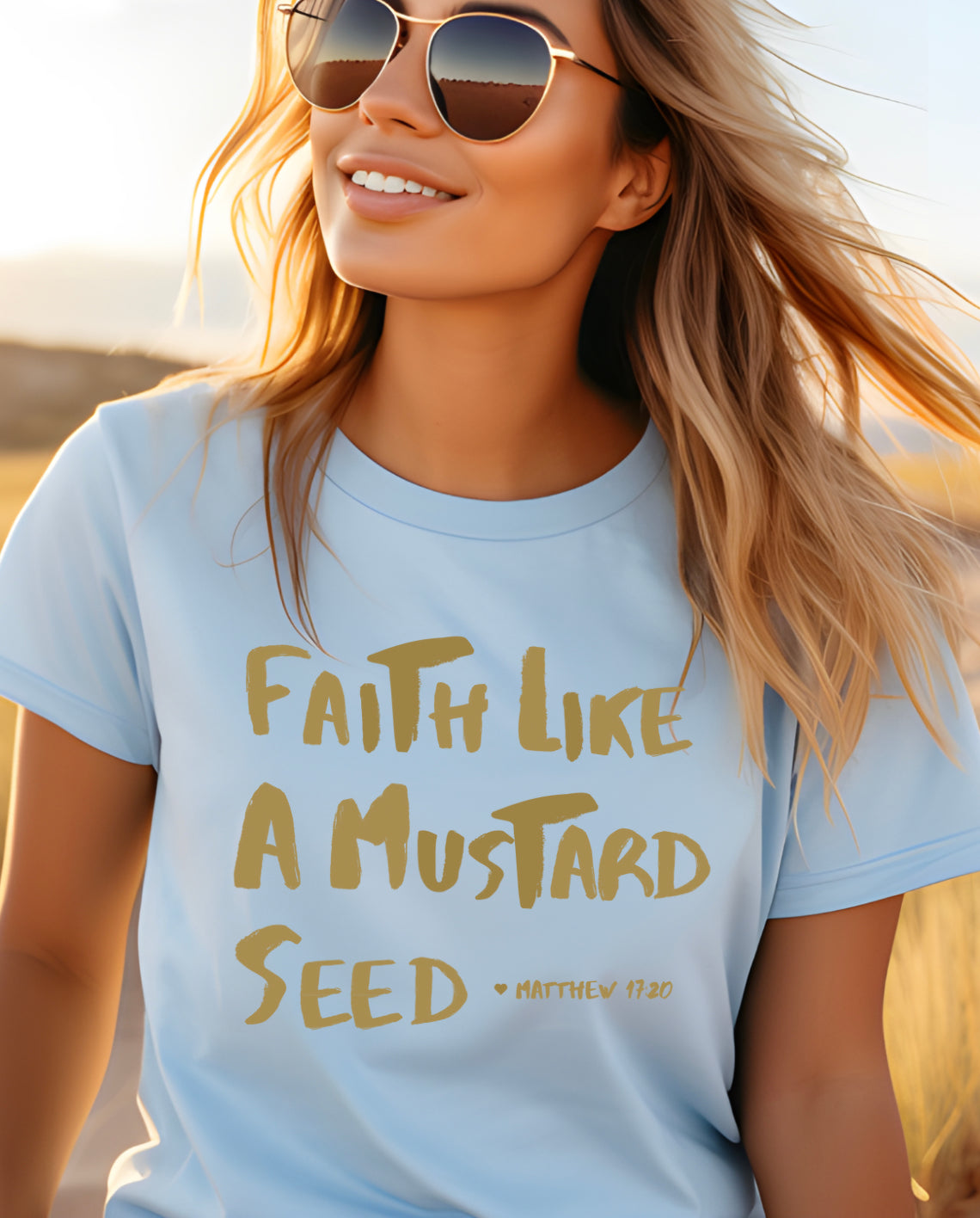 Faith like a Mustard Seed graphic tee