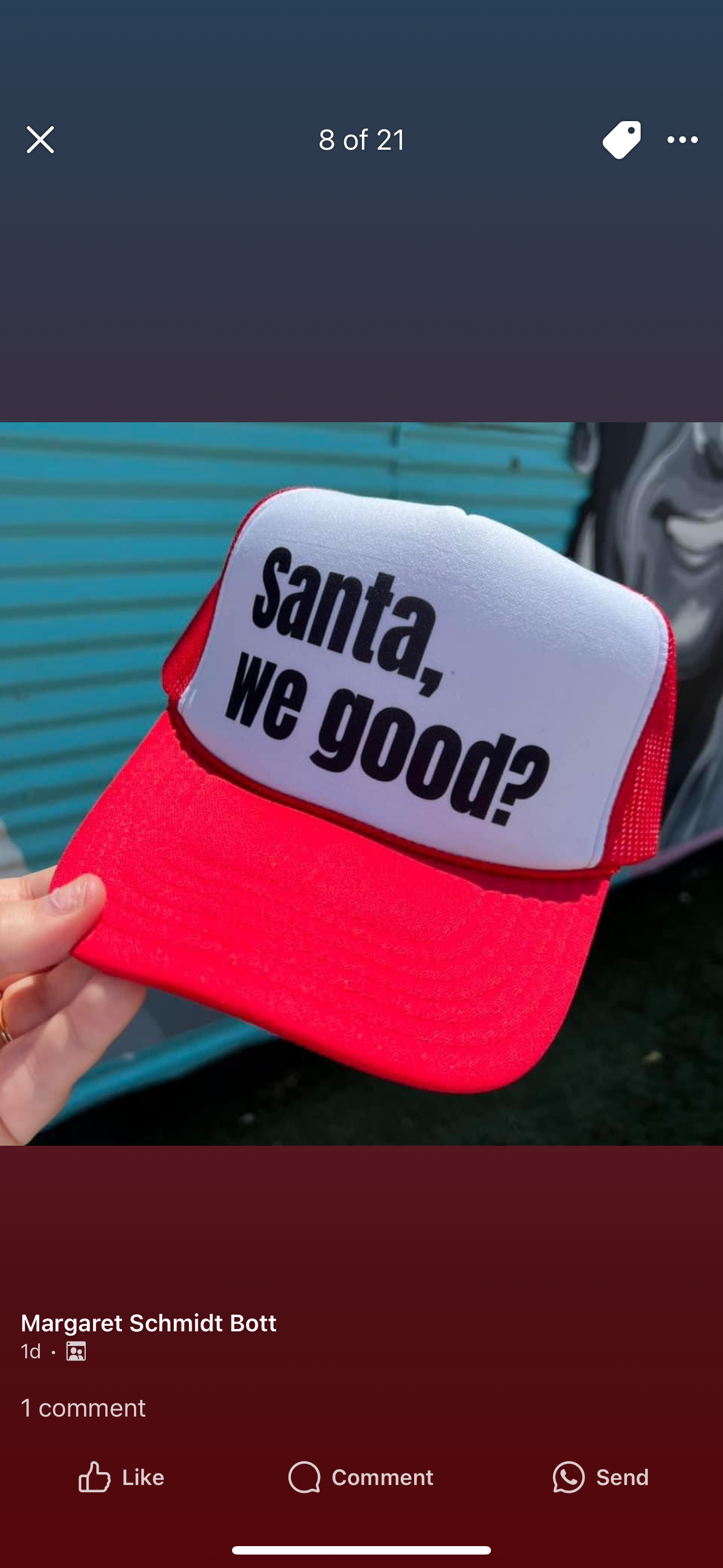 Santa, We good Hat