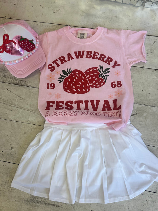 Strawberry Festival graphic tee