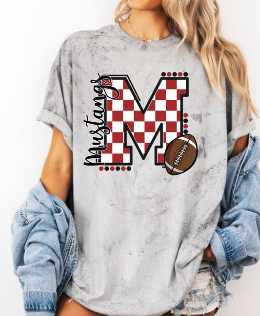 Mustang M football