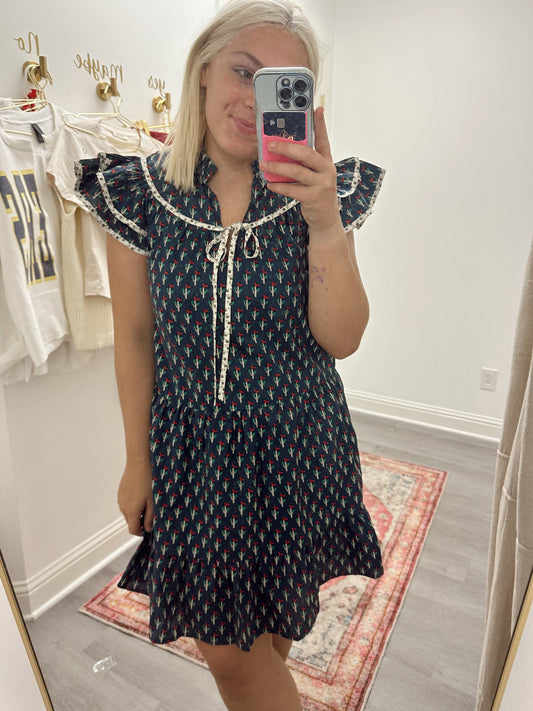 Midnight Bloom Dress