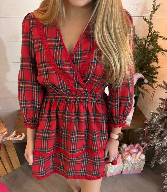 Christmas Plaid Dress