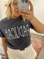 Custom Large Letter Embroidered Comforter Color T t-shirts