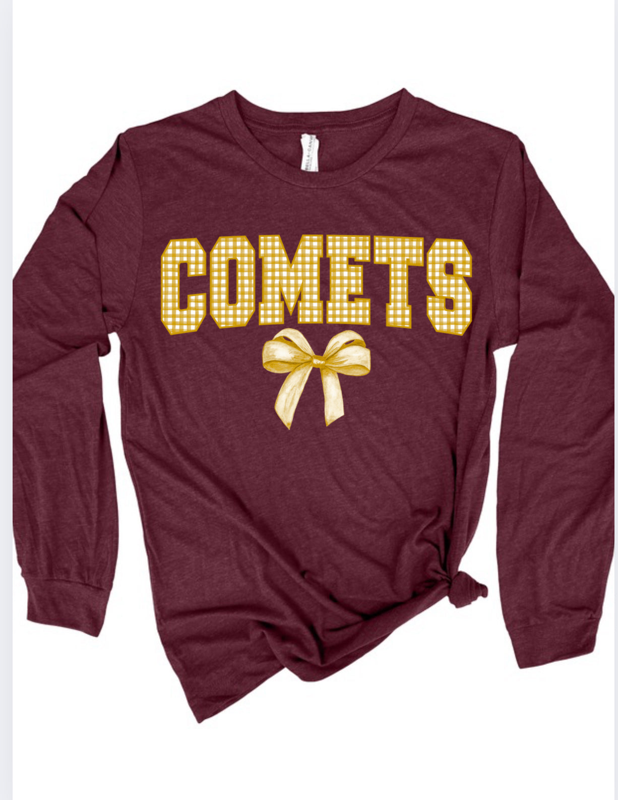 Comets bow spirit wear