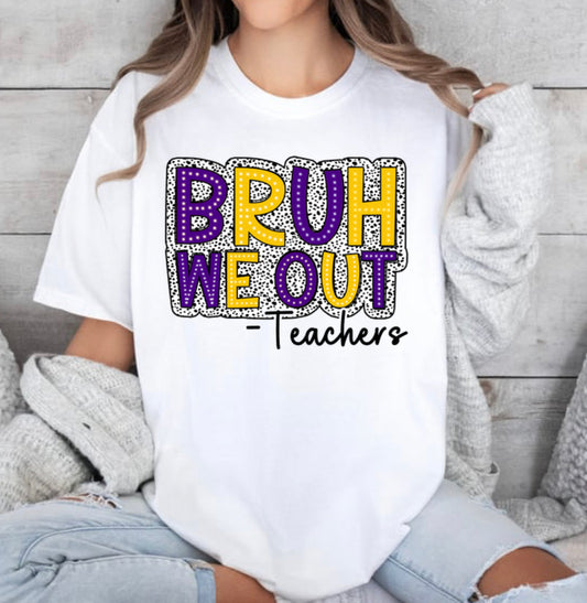 Teacher out Lone Oak graphic tee