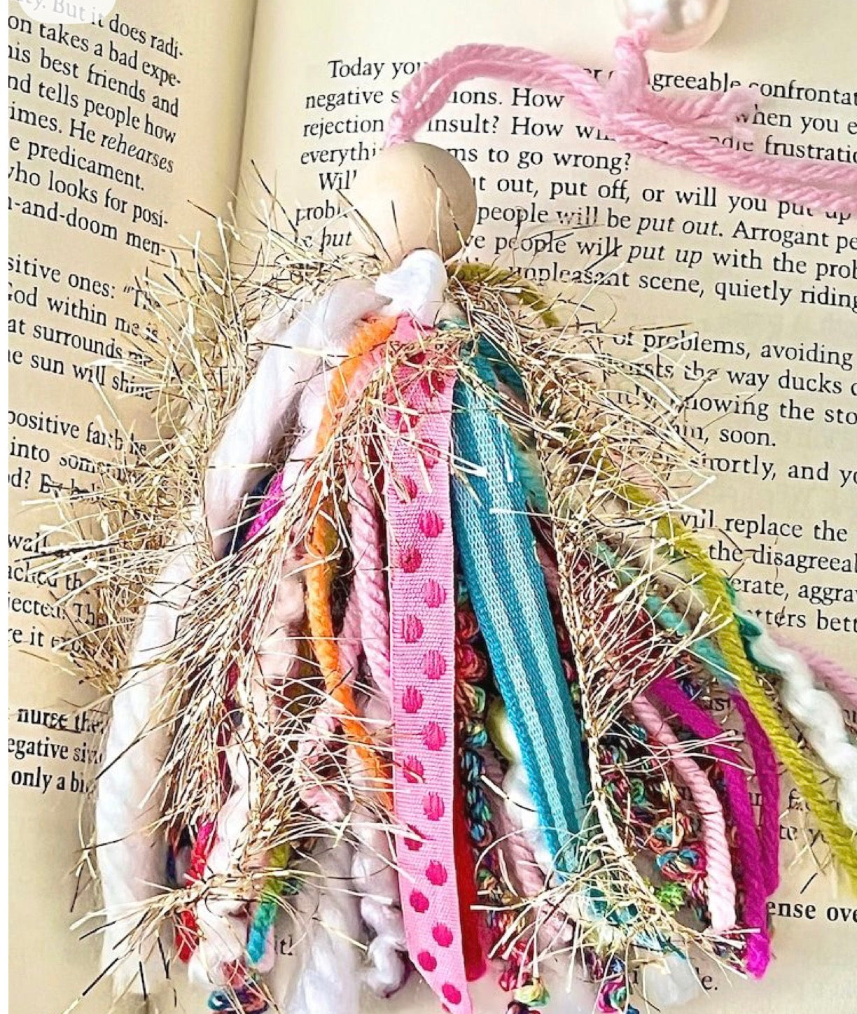 June 23 your own bag charm, headband and tassel bookmark