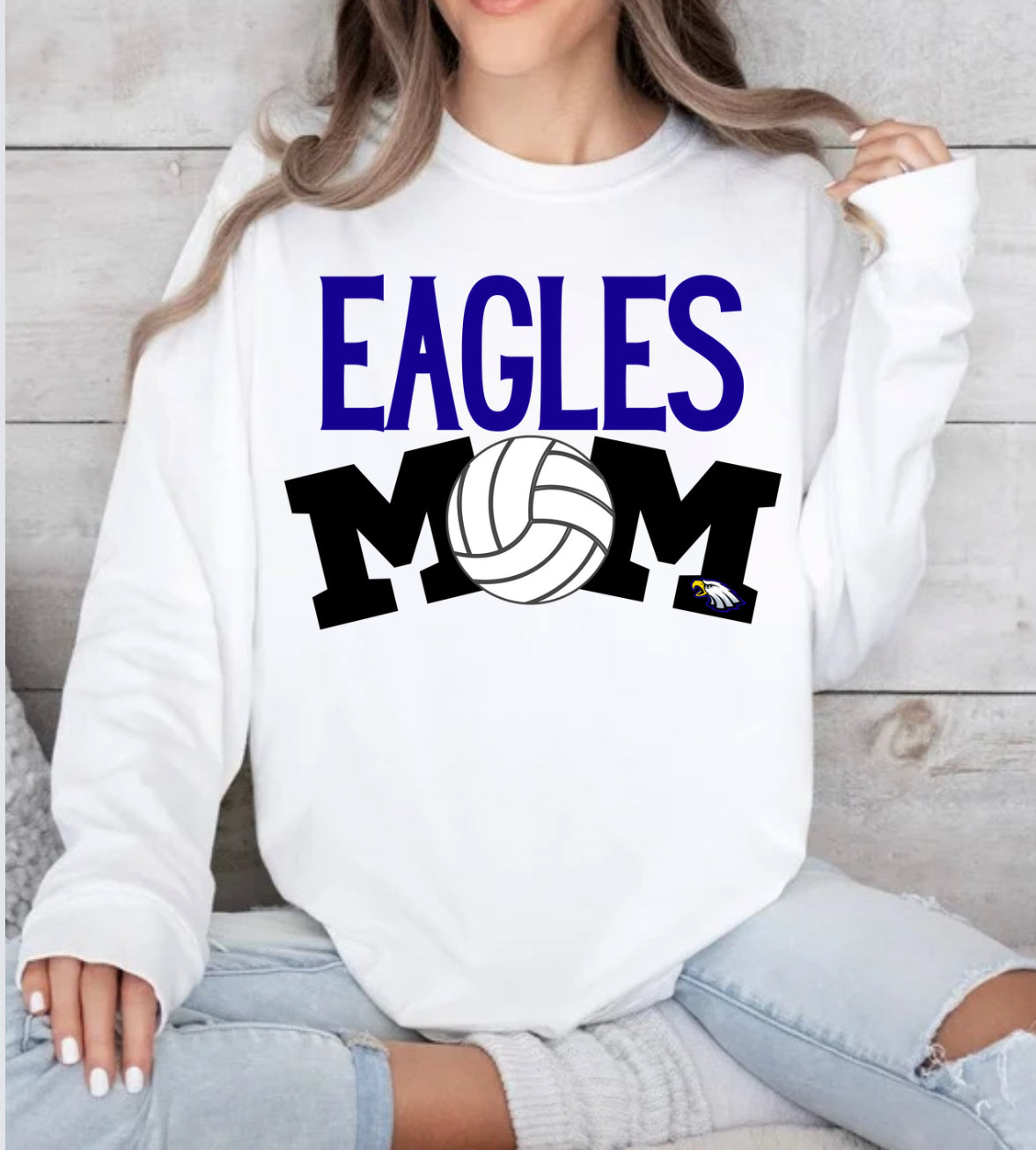 Eagles Mom Volleyball Spirit Wear