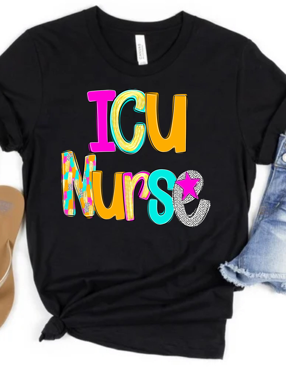 Icu nurse Graphic tee