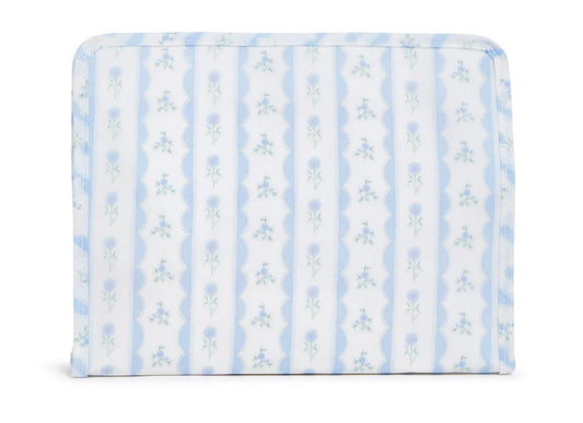 Roadie- Small, Med, Large RIBBON FLORAL BLUE