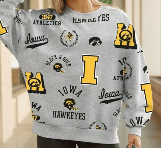 July 27 School Spirit Collage Sweatshirt design ages 8-14