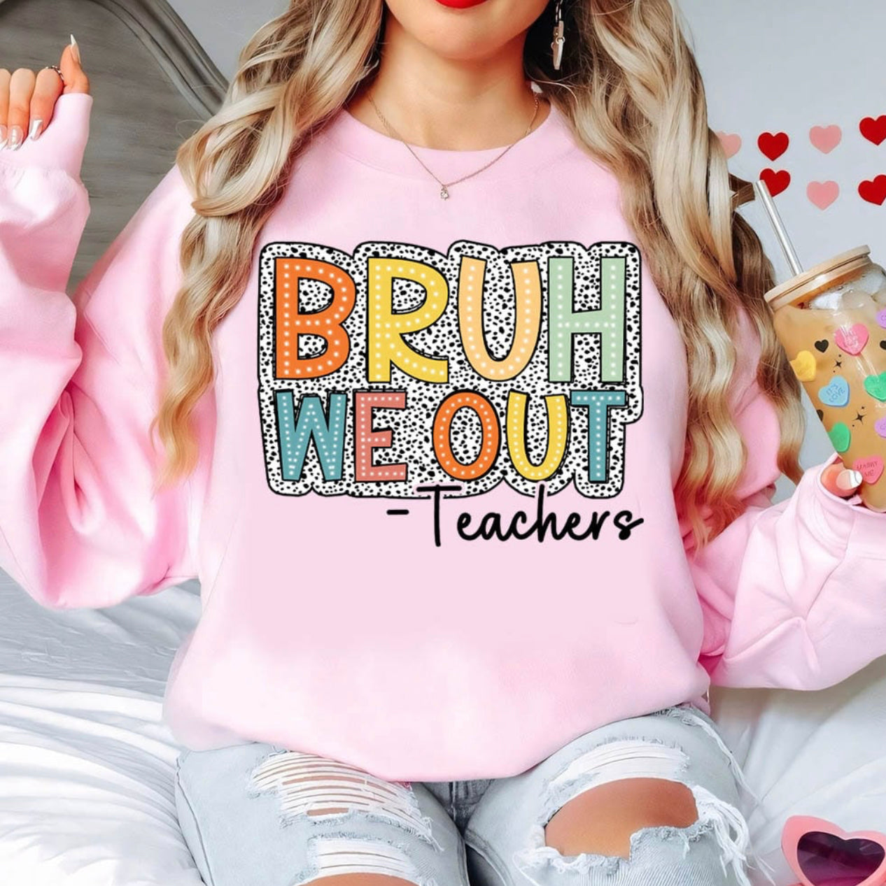 Teacher out graphic tee