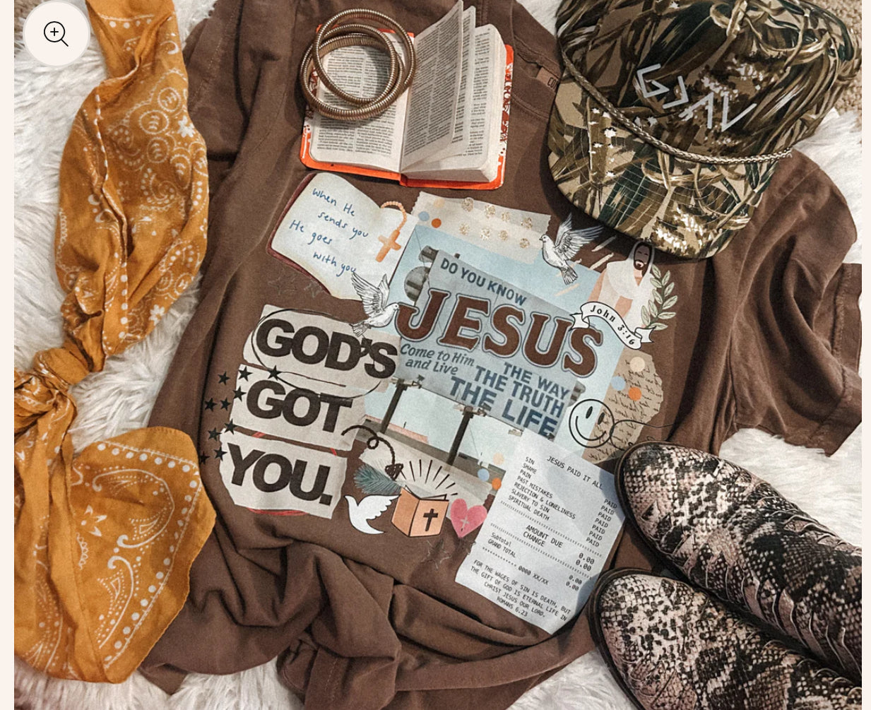 Christian Collage T-shirt or Crewneck