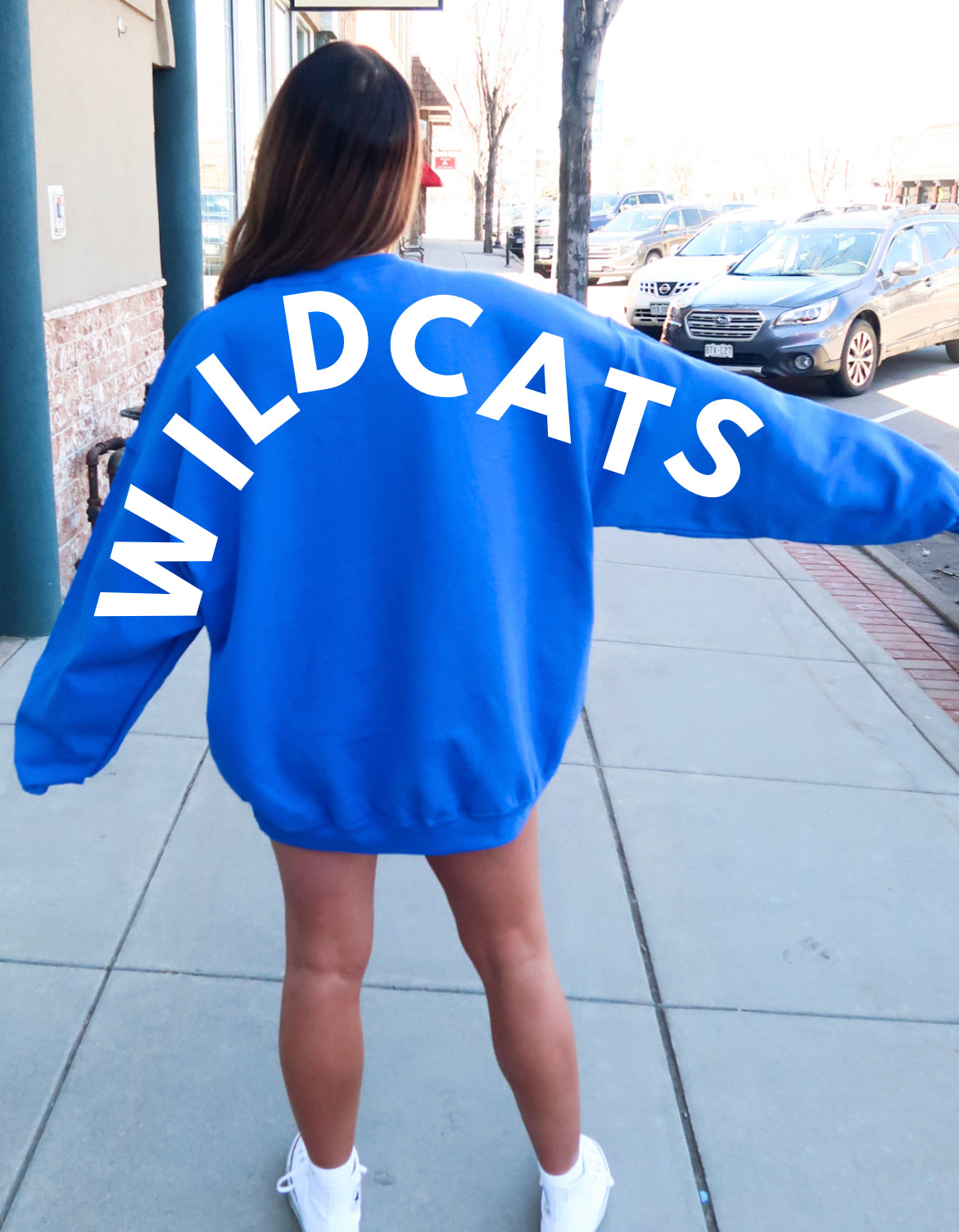 Wildcats 2 sided pocket UK Spirit Wear