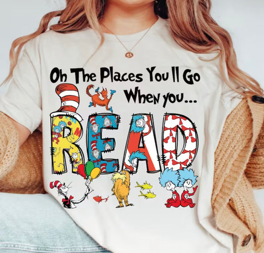 READ graphic T-shirt