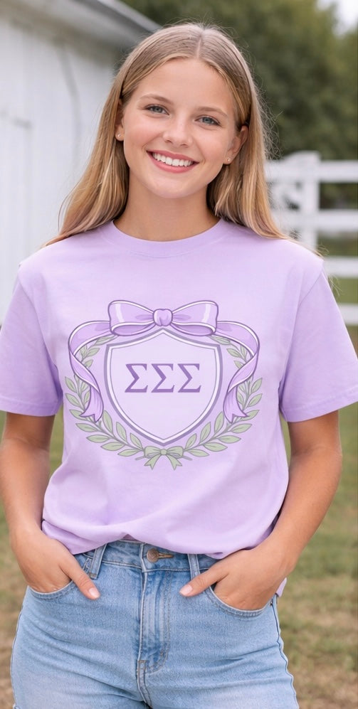 Spring Tri Sig graphic tee