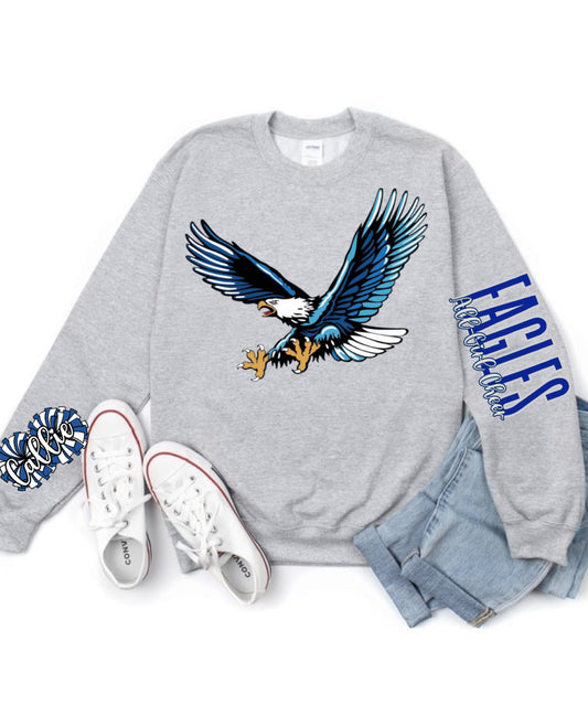 Eagles All Girls Cheer Custom