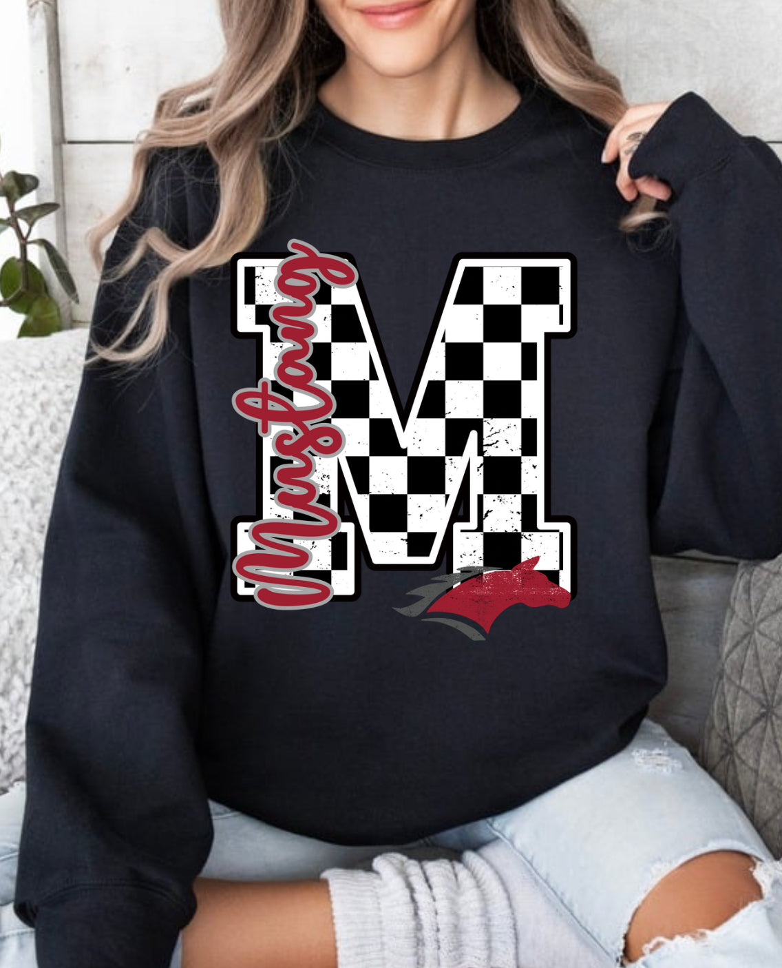 Mustang Checkered Spirit Wear