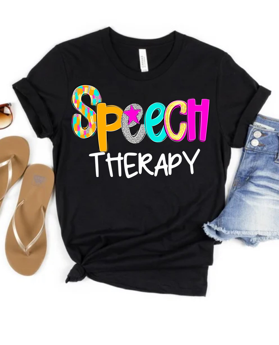 Speech Therapy Graphic tee