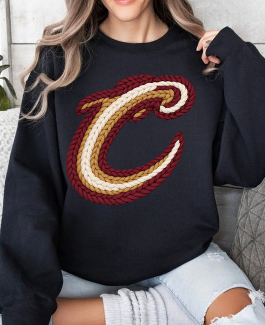 Faux 3D Yarn Comets DTF t shirt or sweatshirt