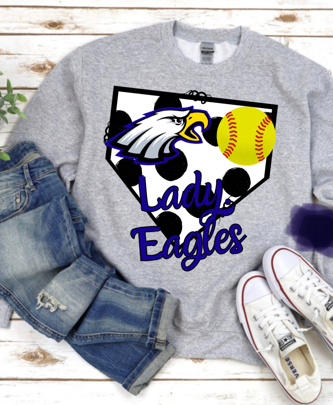 Lady Eagles Softball Base Spirit Wear