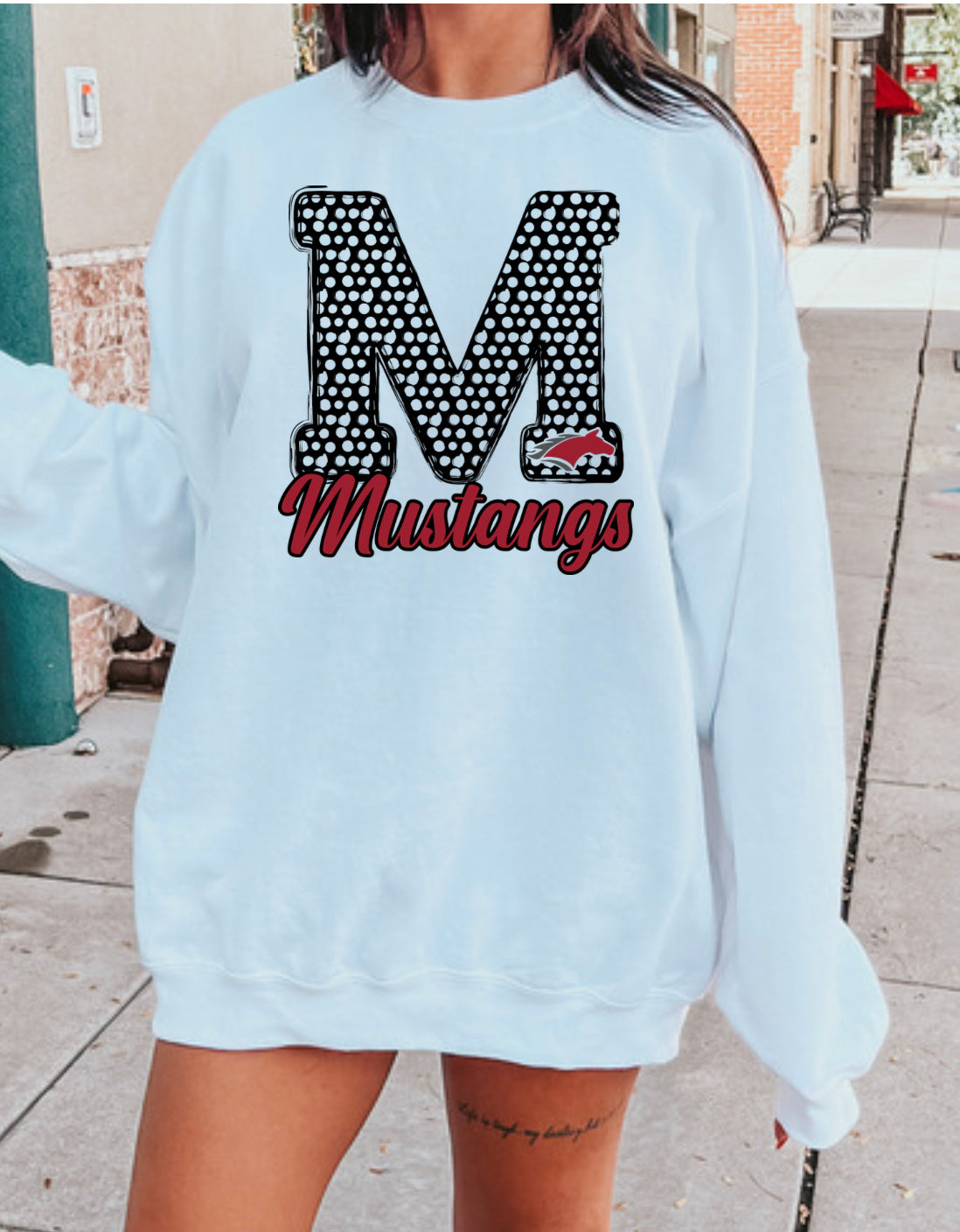 Dotted Mustang Spirit Wear