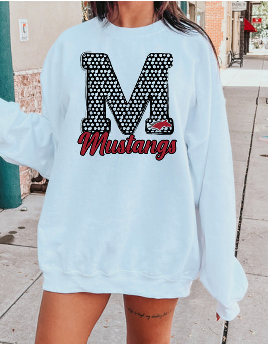 Dotted Mustang Spirit Wear