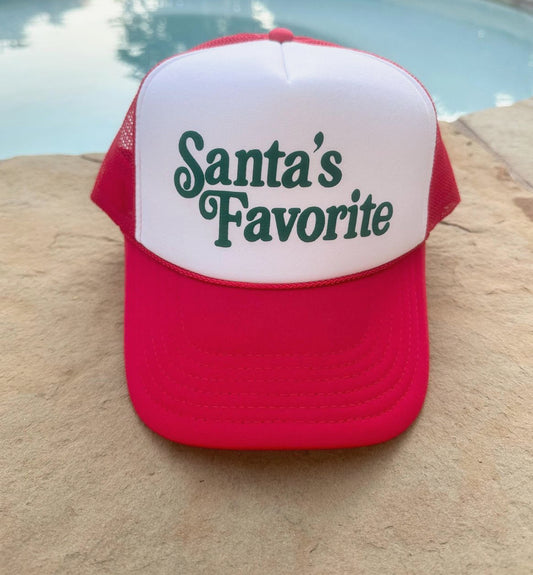 Santa’s Favorite Trucker Hat