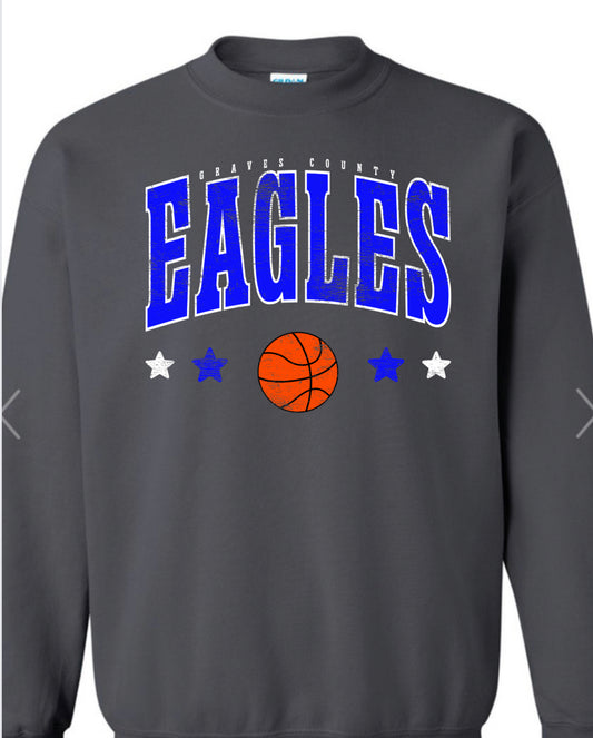 Graves County Basketball Spirit Wear grey