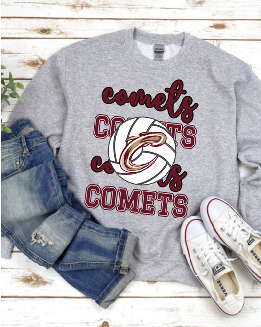 Comets Volleyball Spirit Wear