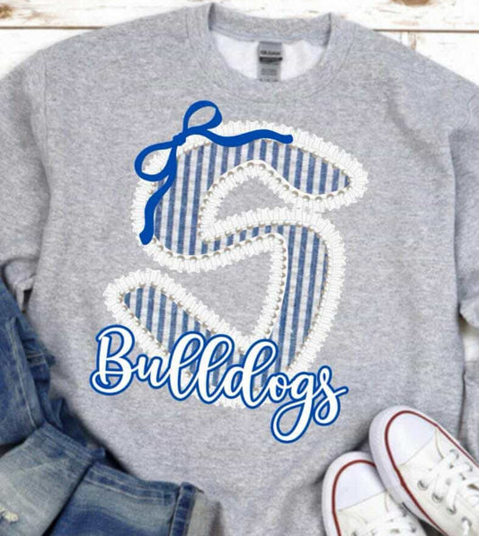 Sparta Bull Dogs Ruffles and Pearls