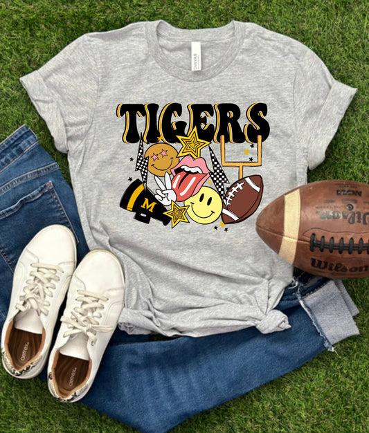 Football Party Time Murray Tigers Spirit Wear